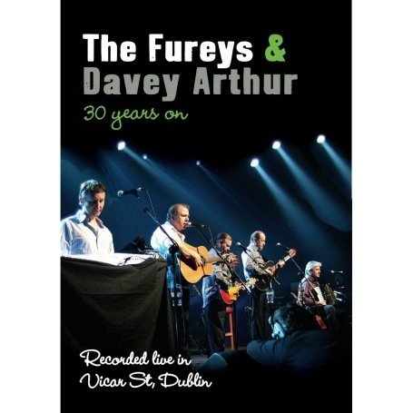 DVD cover for The Fureys & Arthur Davey concert, recorded in Dublin.