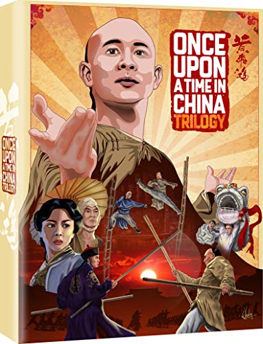 Illustrated cover art for Once Upon a Time in China featuring martial arts characters.