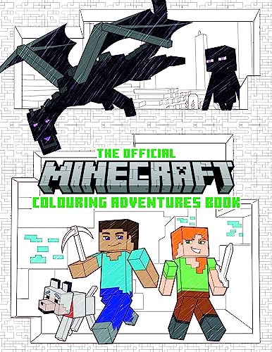 The Official Minecraft Colouring Adventures Book