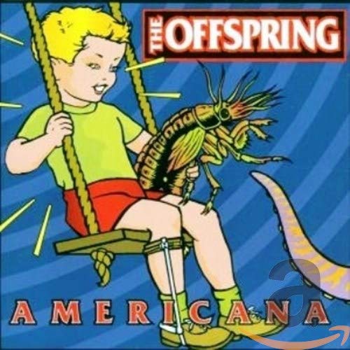 Album cover for The Offspring’s “Americana,” featuring a child and insect.