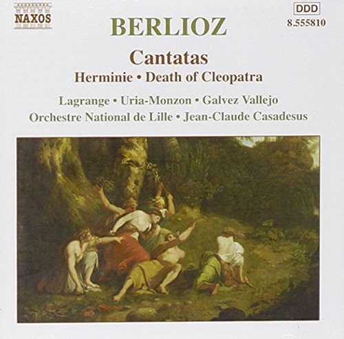 CD cover for Berlioz cantatas, featuring a classical painting.
