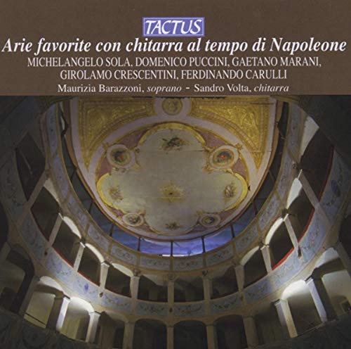 CD cover featuring ornate ceiling artwork and text in Italian.