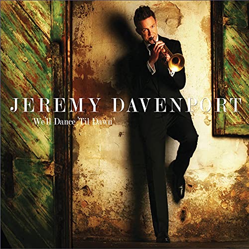 Jeremy Davenport album cover featuring a man playing the trumpet.