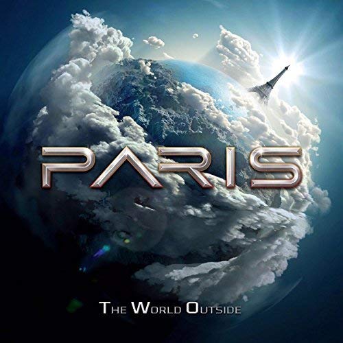 CD cover: Earth with clouds, Eiffel Tower, and the band name "Paris".
