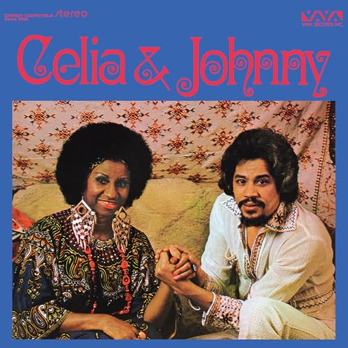 Album cover featuring Celia Cruz and Johnny Pacheco, both looking at the viewer.