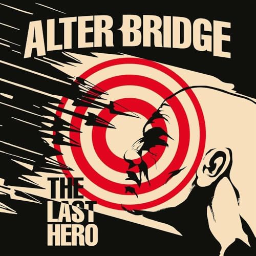 Alter Bridge album cover: target with arrows and a profile head.