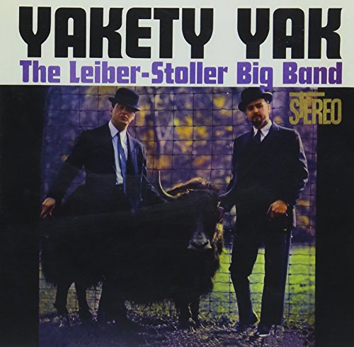 Album cover: two men in suits with a yak, titled "Yakety Yak".
