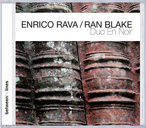 CD case for "Duo En Noir" by Enrico Rava and Ran Blake.