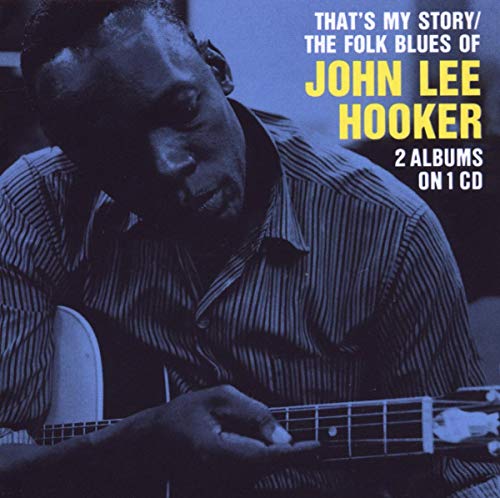 John Lee Hooker CD cover featuring a portrait of the blues musician.