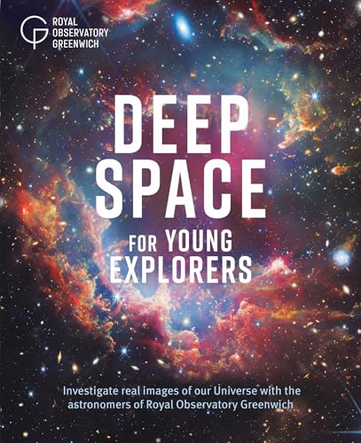 Book cover featuring a colorful nebula and the title “Deep Space”.