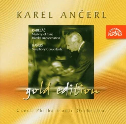 CD cover featuring conductor Karel Ančerl in black and white.