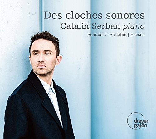 CD cover featuring pianist Catalin Serban in a dark suit.