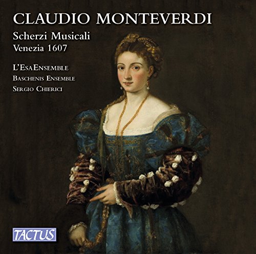 CD cover: portrait of a Renaissance woman in blue and gold dress.