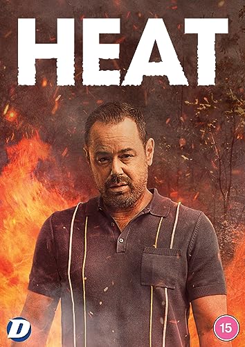 DVD cover for "Heat" featuring Al Pacino against a fiery backdrop.