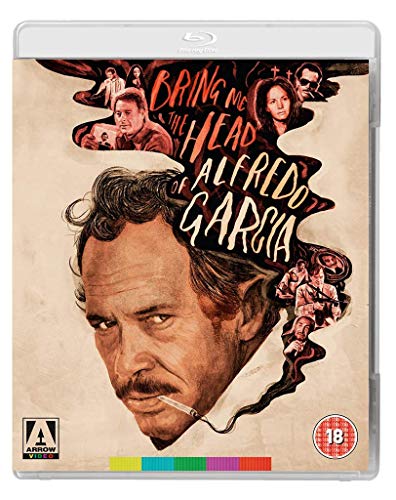 Blu-ray cover art featuring a portrait of a man smoking with film scene vignettes.