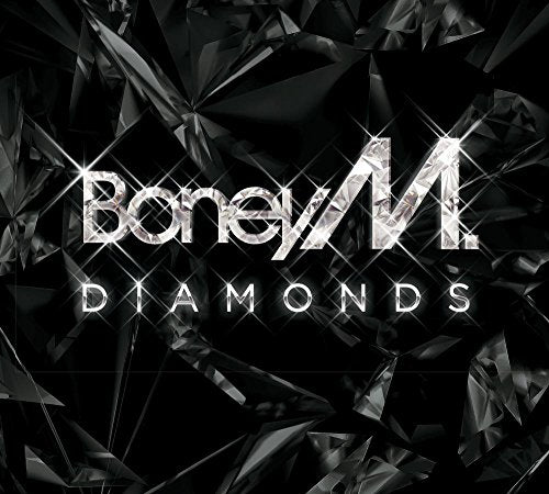 Boney M. album cover with a diamond-shaped, glittering design.