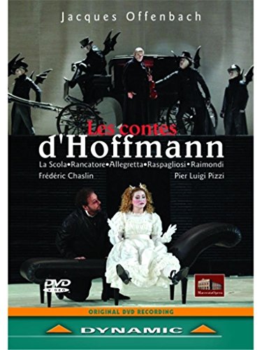 DVD cover for Offenbach’s “Les Contes d’Hoffmann” opera performance.