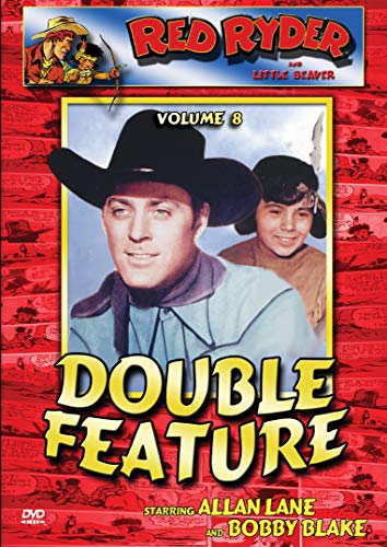 Red Ryder DVD cover featuring Allan Lane and Bobby Blake in cowboy hats.