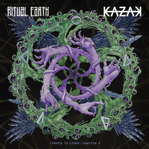 Album cover: purple figures entwined with green foliage and winged motifs.