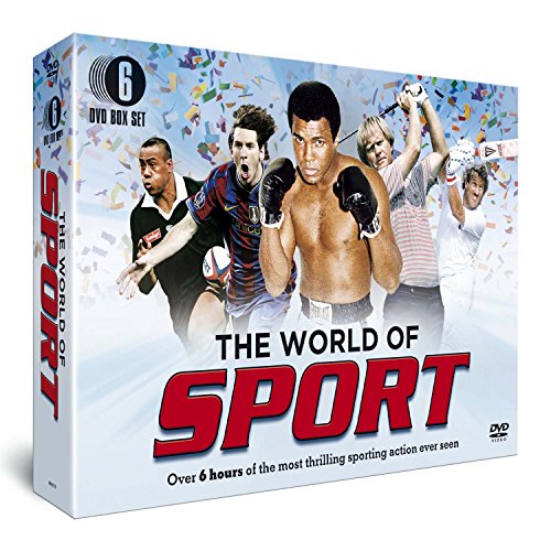 DVD box set cover featuring athletes in boxing, soccer, tennis, and cricket.
