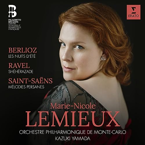 CD cover featuring portrait of Marie-Nicole Lemieux, classical music album.