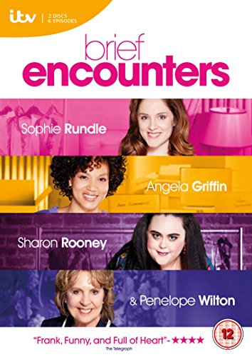 DVD cover for "Brief Encounters" featuring four smiling women.