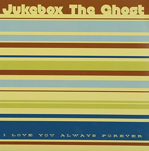 I Love You Always Forever" vinyl record cover with colorful stripes.