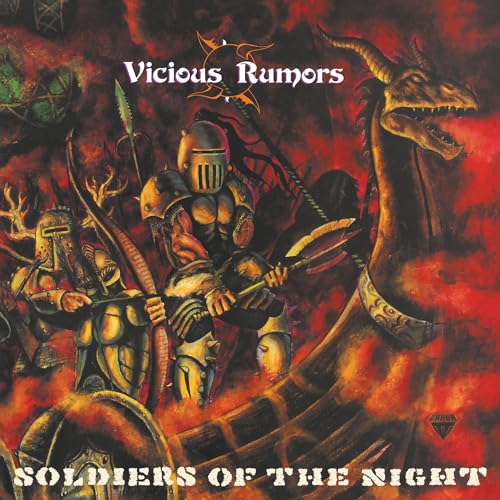 Album art showing armored warriors on a dragon-headed ship against a dark red background.
