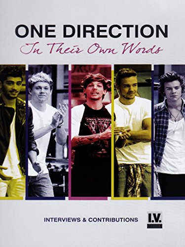 DVD cover featuring portraits of the five members of One Direction.
