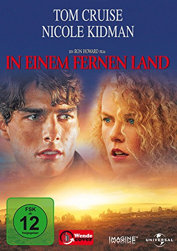 DVD cover for "Far And Away" featuring Tom Cruise and Nicole Kidman.