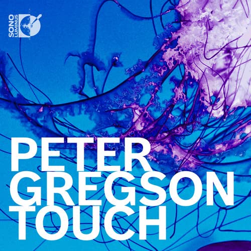 Gregson:touch" Blu-ray cover with abstract purple and blue imagery, white text.