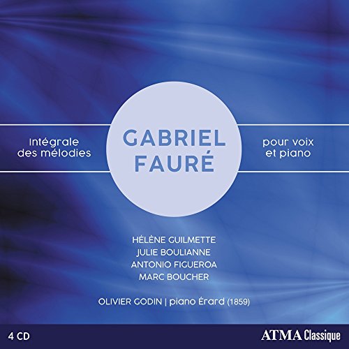 CD cover for Gabriel Fauré melodies performed by Hélène Guilmette.