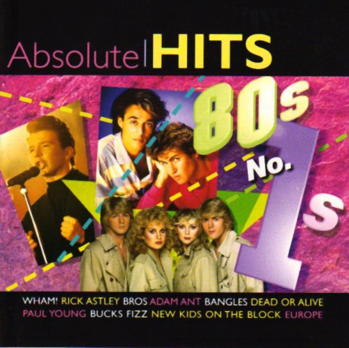 CD cover featuring 80s musicians including Wham!, Rick Astley, and Bros.