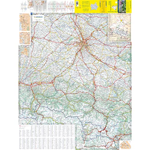 Ariege, Haute-Garonne - Michelin Local Map 343 : Map