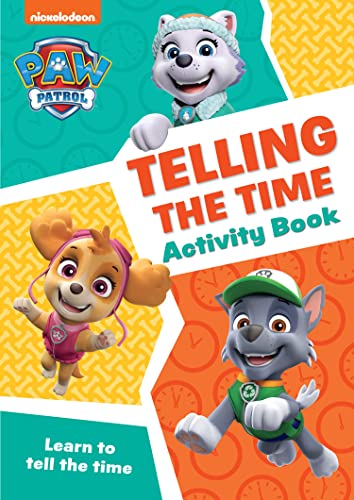 PAW Patrol activity book cover featuring Skye, Everest, and Chase.