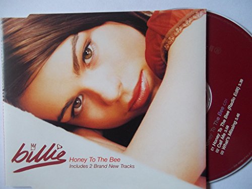 CD case featuring a close-up portrait of Billie Eilish, with tracklist visible.