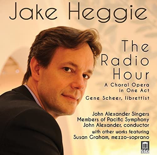 CD cover featuring portrait of composer Jake Heggie and album title.