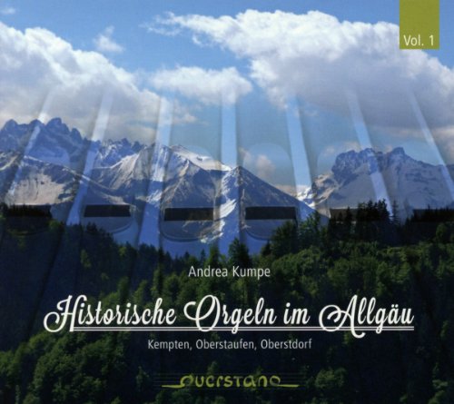 CD cover with mountain landscape and ornate title text.