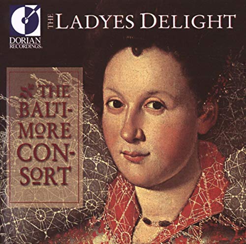 CD cover featuring a Renaissance portrait of a woman in red.