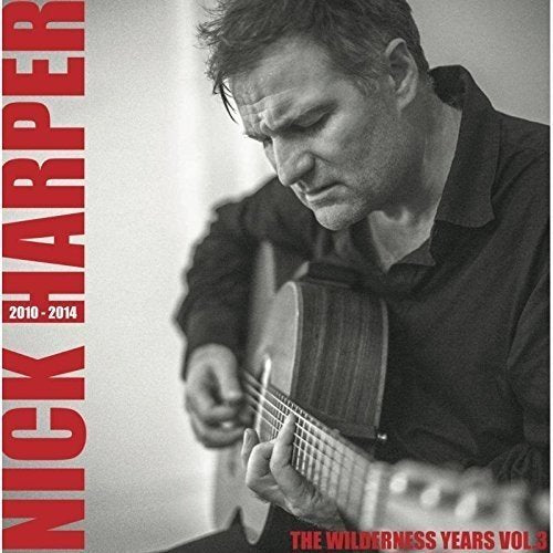 Nick Harper album cover featuring a man playing acoustic guitar.