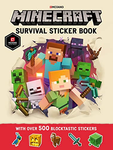 Minecraft Survival Sticker Book: An Official Minecraft Book From Mojang