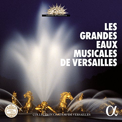 CD cover for “Les Grandes Eaux Musicales de Versailles” with fountain image.