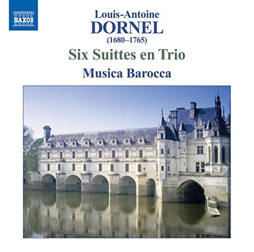 CD cover for Musica Barocca by Dornel, featuring a French chateau.
