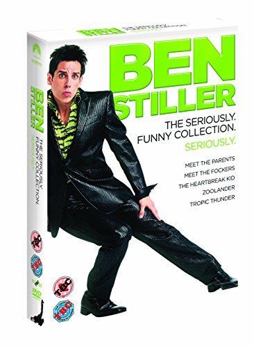 Ben Stiller DVD collection cover featuring the actor in a suit.