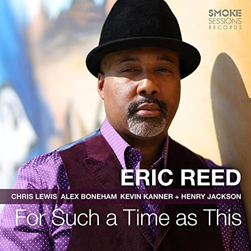 CD cover featuring Eric Reed, a man in a hat and purple shirt.