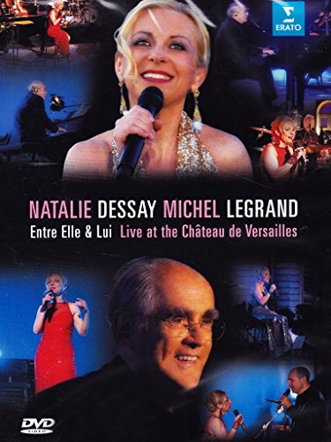 Natalie Dessay and Michel Legrand performing live on DVD cover.