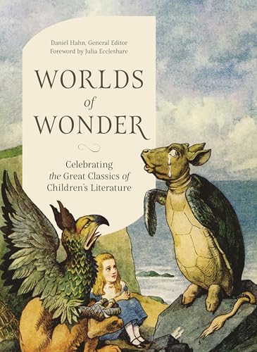 Book cover featuring a girl with fantastical creatures—griffin, turtle, and winged beast.