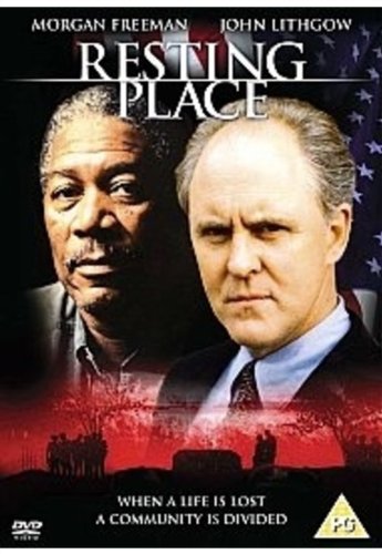 DVD cover for "Resting Place" featuring Morgan Freeman and John Lithgow.