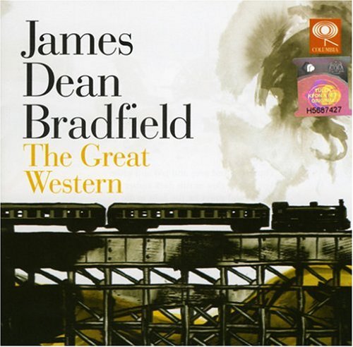 CD cover for James Dean Bradfield’s “The Great Western” with a train.