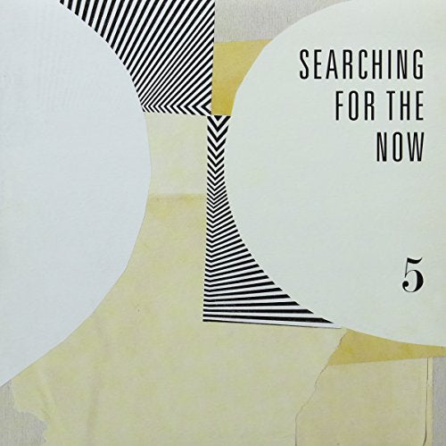 Album cover with abstract geometric shapes and text “Searching For The Now 5”.